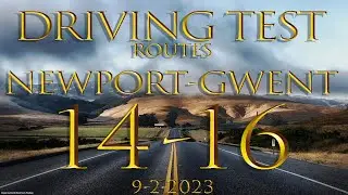 Driving Test Routes Newport (Gwent) #14 with Sat Nav