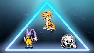 BNB Tiger, Digimon Rabbit, Wiki Cat in the New Pyramid of Power about to Blast Off