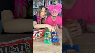 She cheated to eat big M&M&rsquo;s chocolate and gave him cookies 🤣😇