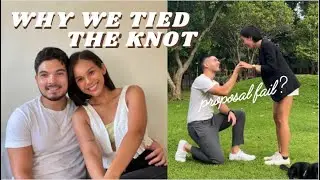Why did we get married?! | How Josh proposed, how we planned our wedding in just 2 months...