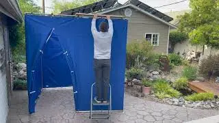 Easiest sukkah setup ever!