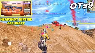 MOST ACCURATE HIPFIRE HEADSHOT ACCURACY WITH THIS OTS 9 GUNSMITH | IPHONE XR CODM BR GAMEPLAY￼