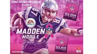 11 BCA Gold Player Upgrade Packs!! 60K PULL! Madden Mobile 17