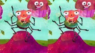 Маленький паучок забрался по водосточной трубе//Поле Спарты/ Спонсор: Gamavision Csupo effects