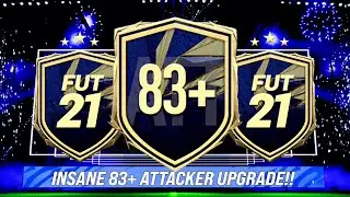 INSANE 83+ ATTACKER UPGRADE PACK OPENING! #FIFA 21 ULTIMATE TEAM