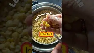 #Efficient Cooking: Chana Dal (Split Chickpeas) in 10 Minutes with Instant Pot #foodshorts
