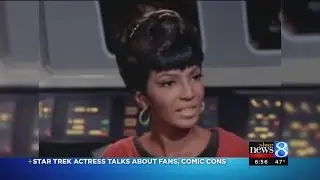 Nichelle Nichols talks about Star Trek fans and Comic-Cons