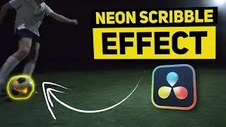 Draw Neon Scribble Effects | DaVinci Resolve 18 Tutorial