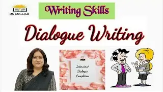 Dialogue Writing|Interview (Dialogue Completion)|Writing Skills|Solved Examples|Deepmala Sharma