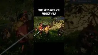 Ghost Of Yotei - Don't Mess With Atsu And Her Wolf