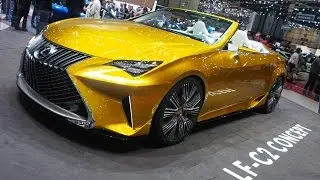 Lexus LF-C2 Concept  -  Exterior Walkaround - Geneva Motor Show 2015