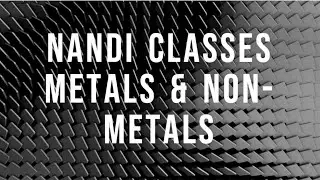 METALS & NON - METALS (ADVANCE)#study #metal