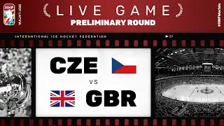 Czech Republic - Great Britain  | Live | Group A | 2021 IIHF Ice Hockey World Championship