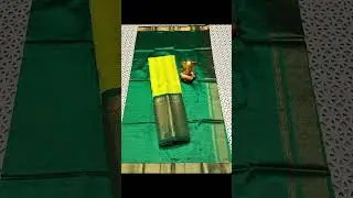 Kanjivaram pattu # lehanga  and  voni # 💛short video ##   99481 81173 🧡💛💚