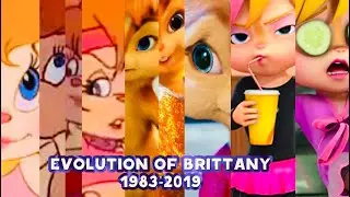 Evolution of Brittany 1983-2019 from Alvin and The Chipmunks