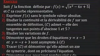 Exercice corrig&eacute; fonction num&eacute;rique Terminale _ Pr&eacute;paration du bac 2026