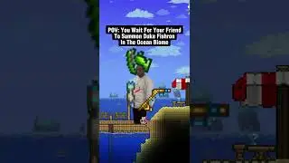 Tag The Friend You Always Wait For. #terraria #terrariameme #terrariatutorial