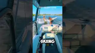 Girl Water Skiing Goes Wrong (TT/@noxynoy00)