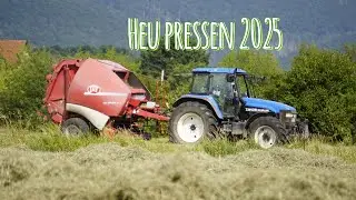 Heu pressen 2025 New Holland TM 135