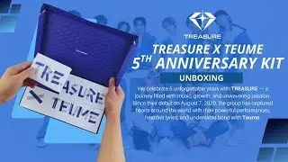 TREASURE X TEUME 5TH ANNIVERSARY KIT UNBOXING