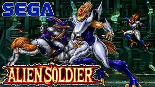 Alien Soldier Super Hard-Epsilon Eagle No Death ALL