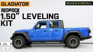 Обзор и установка комплекта для выравнивания подвески Jeep Gladiator JT RedRock 1,50 дюйма