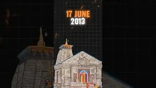 How kedarnath temple saved in flood?