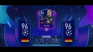 David Raum pack opening | UCL | Champions League | FIFA Mobile