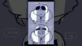 Sans can't keep going :( #sans #undertale #tobyfox #papyrus