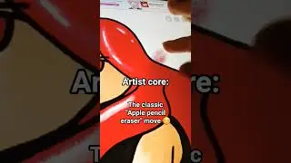 the eraser doesn't work 😔😔 #art #artist #relatable #shorts