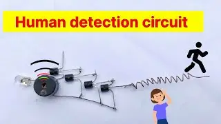 Diy science project || Human security alarm circuit || electronics project for the school