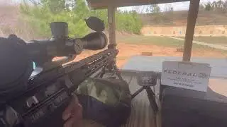 FEDERAL M-80 Ball vs AAC 150gr vs PMC X-TAC M80 vs AGUILA 308 vs Herters AR10 16in Barrel CHRONO Tst