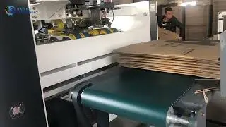 Semi-automatic single-piece box stapler