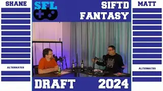 SIFTD Video Game Fantasy League Draft 2024