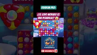 &iexcl;EL LODO MORADO ES UNA PESADILLA! 🫟😱 #fishdom #fishdompro #premios #games #reto #level #shorts