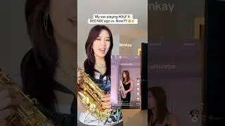can u tell the difference?? #saxophone #cover #musician