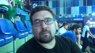Coach Zac Dominguez after day one of Greco at Junior Worlds