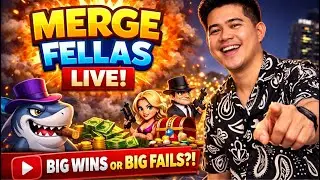 INSANE MERGE FELLAS Gameplay 😱 | LIVE NOW 🚀 #MergeFellas #MergeFellasLive #GamingLive #Brainrot