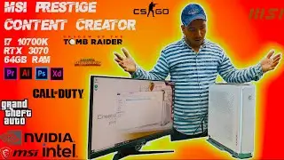 MSI Prestige Content Creator Prebuild | i7 10700K | RTX 3070 | PC Setup India | JPS Enterprises