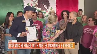 CW39 receives Certificate of Recognition on behalf of Consul General of Mexico - Houston - H-Town Li
