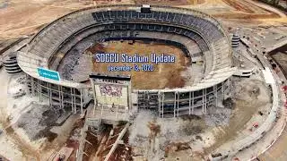 SDCCU Stadium Demolition flyover