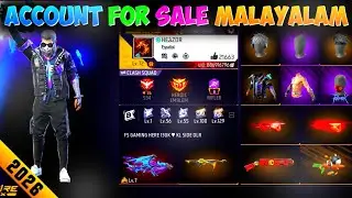 Ak maxx ഇത്ര കുറഞ്ഞ വിലക്കോ 😱 free fire account sale malayalam