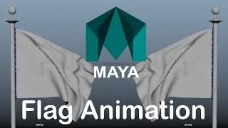 Tutorial Autodesk Maya Flag Animation