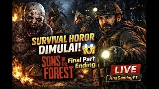 LANJUT COOP SURVIVAL HORROR! 🔥 Sons of the Forest Indonesia | Live Gameplay Part 5