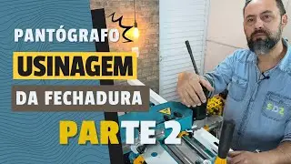 Usinagem da fechadura no pantógrafo   Parte 2