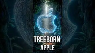 Apple Logo Forest Morphing &ndash; Nature Reclaims the Symbol #LoopDoK