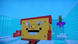SpongeBob Battle For Bikini Bottom in Minecraft (3/3)