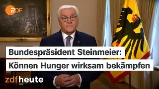 Aufruf des Bundespr&auml;sidenten zur Woche der Welthungerhilfe | ZDF spezial