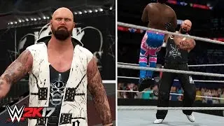 WWE 2K17 Future Stars DLC: Luke Gallows Entrance, Signatures & Finishers! | #WWE2K17DLC