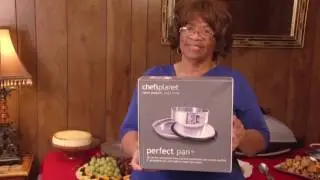InventHelp Reviews - On Location - Barbara Winfield - Perfect Pan